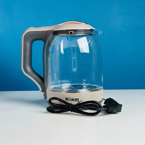 Kiam Electric Kettle BL002 Automatically Turns Off – Automatic Over Heat Protection (1.8 L)